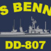 DD 807 USS Benner