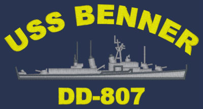 DD 807 USS Benner