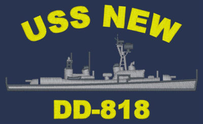 DD 818 USS New