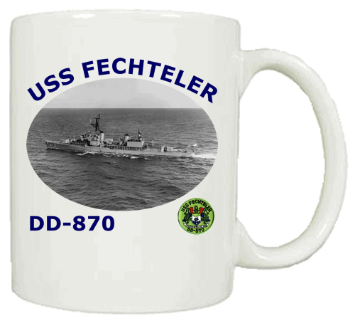 DD 870 USS Fechteler Coffee Mug