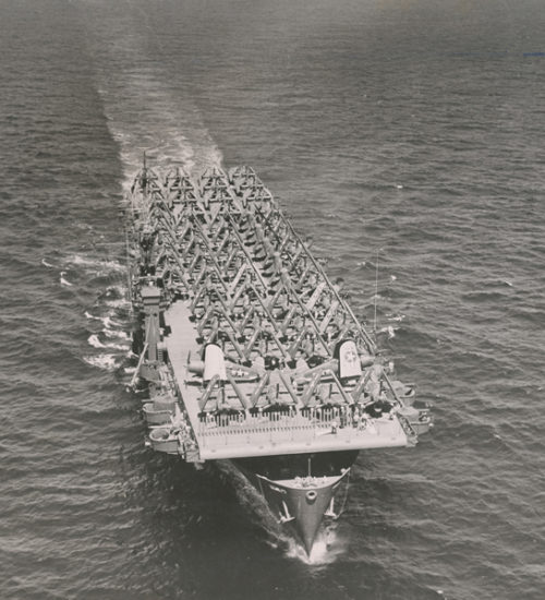 CVE 98 USS Kwajalein Metal Photo Print 1