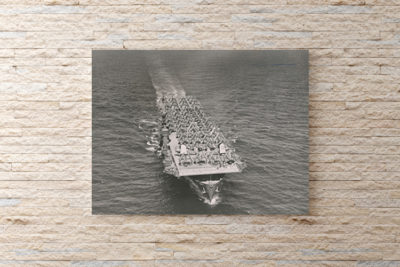 CVE 98 USS Kwajalein Metal Photo Print 1 on Wall
