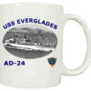 AD 24 USS Everglades Coffee Mug