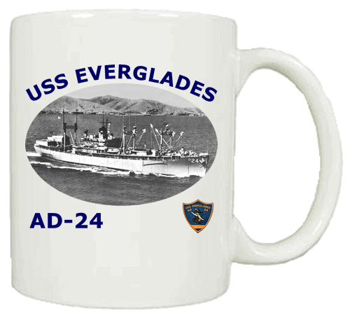 AD 24 USS Everglades Coffee Mug