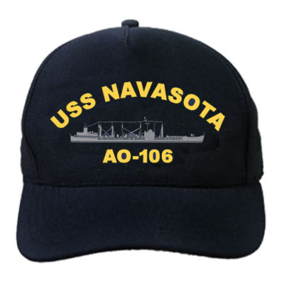 AO 106 USS Navasota Embroidered Hat