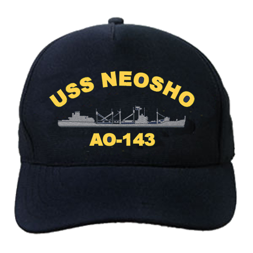 AO 143 USS Neosho Embroidered Hat