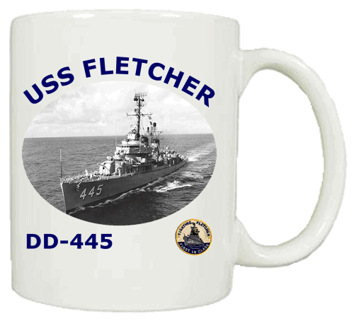 DD 445 USS Fletcher Coffee Mug
