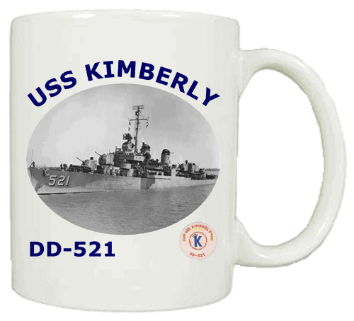 DD 521 USS Kimberly Coffee Mug