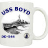 DD 544 USS Boyd Coffee Mug