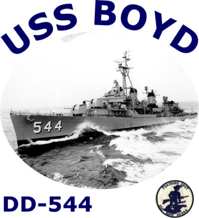 DD 544 USS Boyd