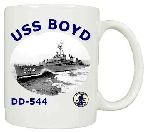DD 544 USS Boyd Coffee Mug