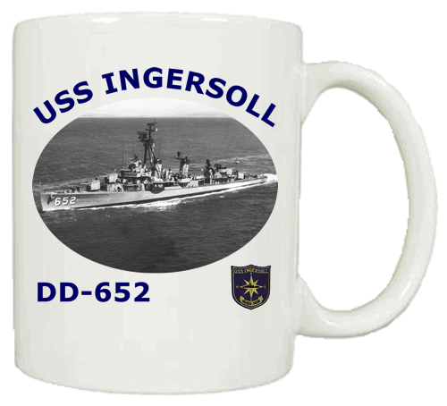 DD 652 USS Ingersoll Coffee Mug