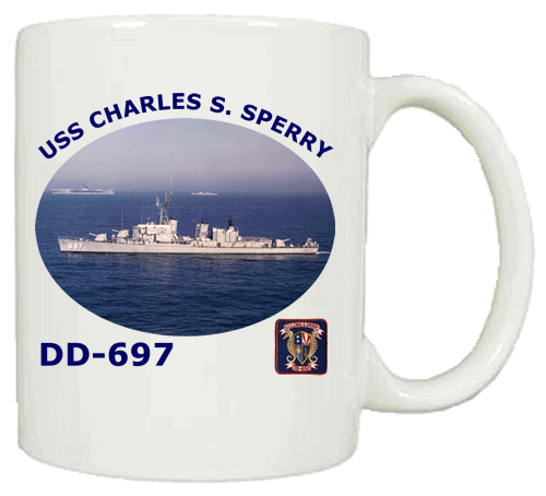 DD 697 USS Charles S Sperry Coffee Mug