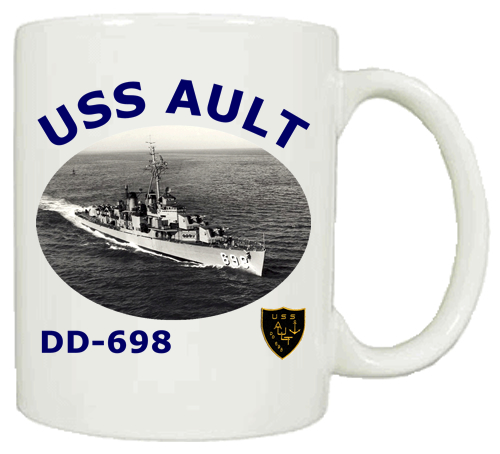 DD 698 USS Ault Coffee Mug