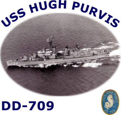 DD 709 USS Hugh Purvis