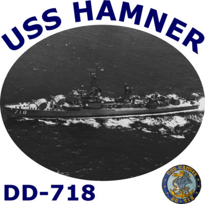 DD 718 USS Hamner
