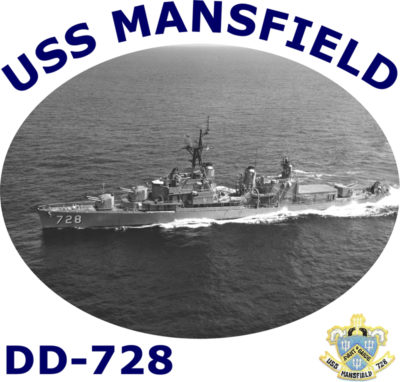 DD 728 USS Mansfield