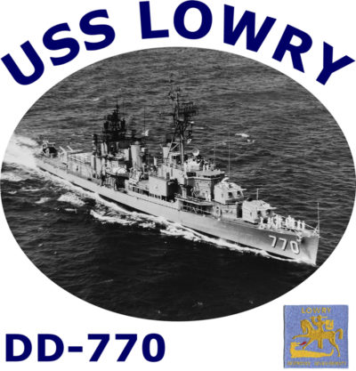 DD 770 USS Lowry