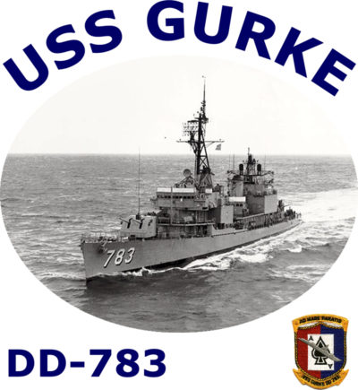 DD 783 USS Gurke
