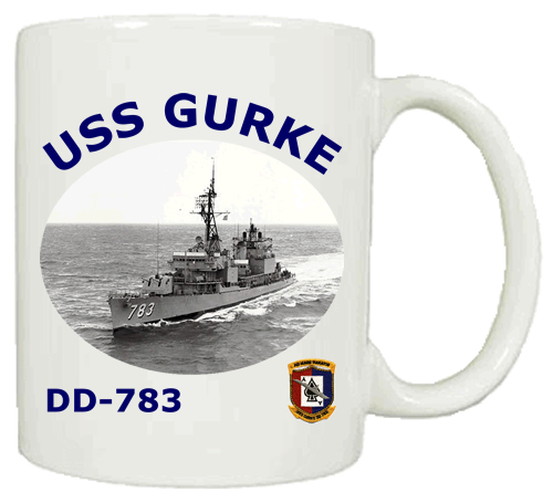 DD 783 USS Gurke Coffee Mug