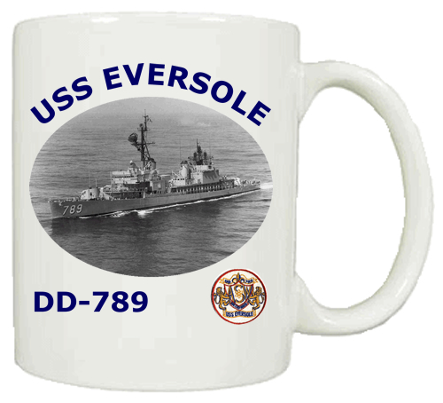 DD 789 USS Eversole Coffee Mug
