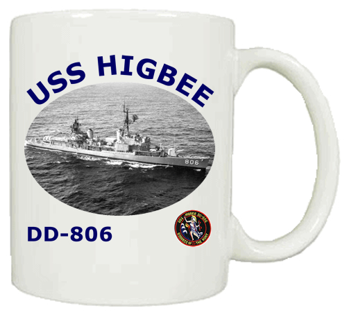 DD 806 USS Higbee Coffee Mug