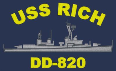 DD 820 USS Rich