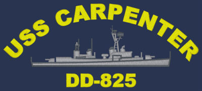 DD 825 USS Carpenter