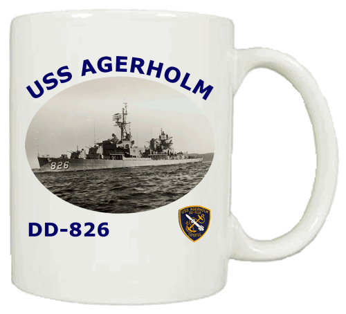 DD 826 USS Agerholm Coffee Mug