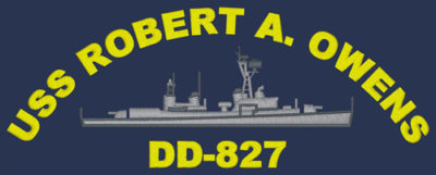 DD 827 USS Robert A Owens