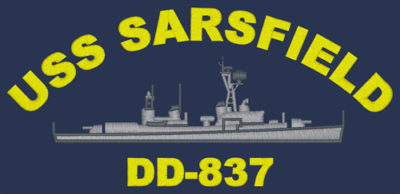 DD 837 USS Sarsfield