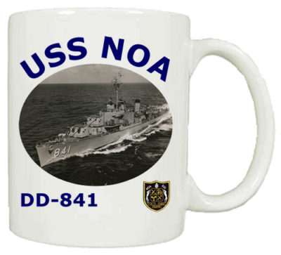 DD 841 USS Noa Coffee Mug