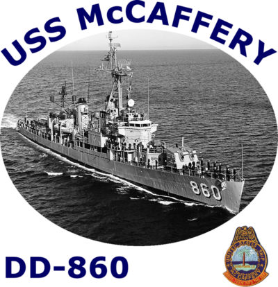 DD 860 USS McCaffery