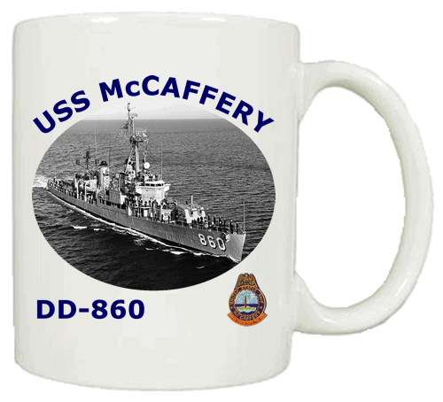 USS McCaffery DD-860 Patch