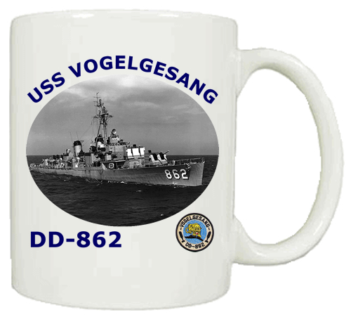 DD 862 USS Vogelgesang Coffee Mug