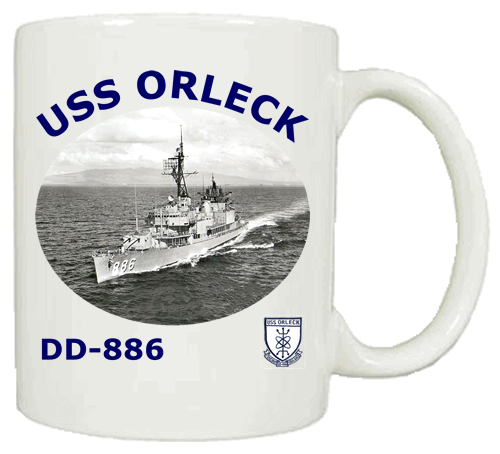 DD 886 USS Orleck Coffee Mug
