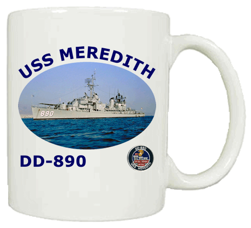 DD 890 USS Meredith Coffee Mug
