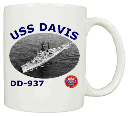 DD 937 USS Davis Coffee Mug