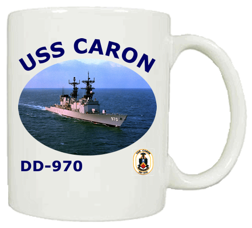 DD 970 USS Caron Coffee Mug