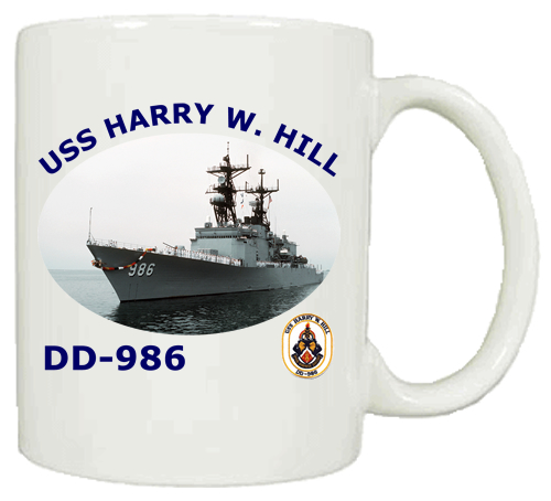 DD 986 USS Harry W Hill Coffee Mug