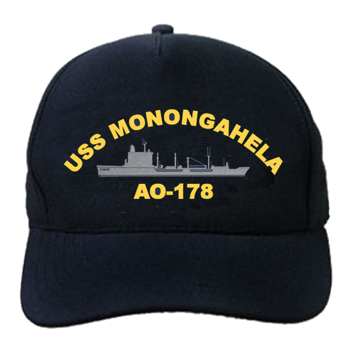 AO 178 USS Monongahela Embroidered Hat