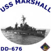 DD 676 USS Marshall