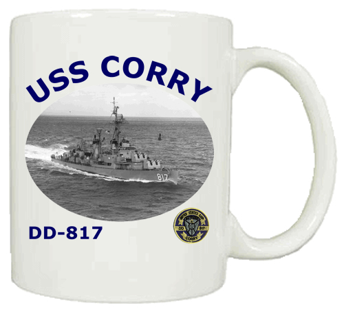 DD 817 USS Corry Coffee Mug
