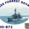 DD 872 USS Forrest Royal