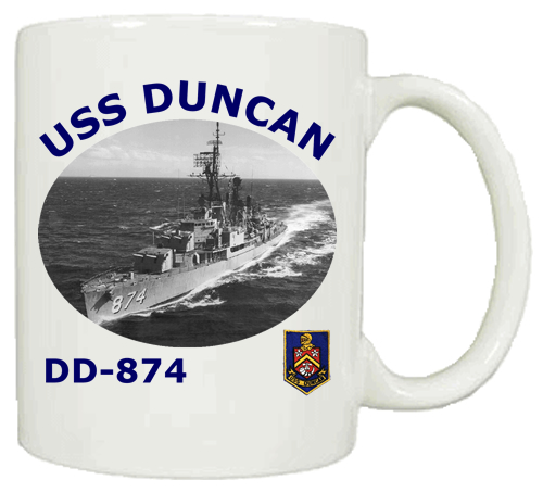DD 874 USS Duncan Coffee Mug