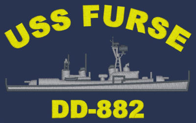 DD 882 USS Furse Embroidered Hat