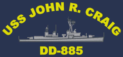 DD 885 USS John R Craig