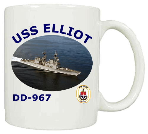 DD 967 USS Elliot Coffee Mug