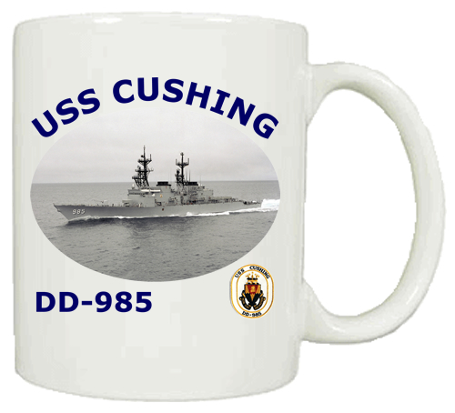 DD 985 USS Cushing Coffee Mug