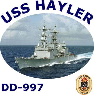 DD 997 USS Hayler